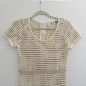 Short-sleeve Sweater Dress by Sparrow